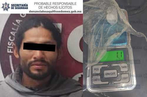 Detienen a persona "incómoda" en Acambay y resultó tener orden de aprehensión por homicidio